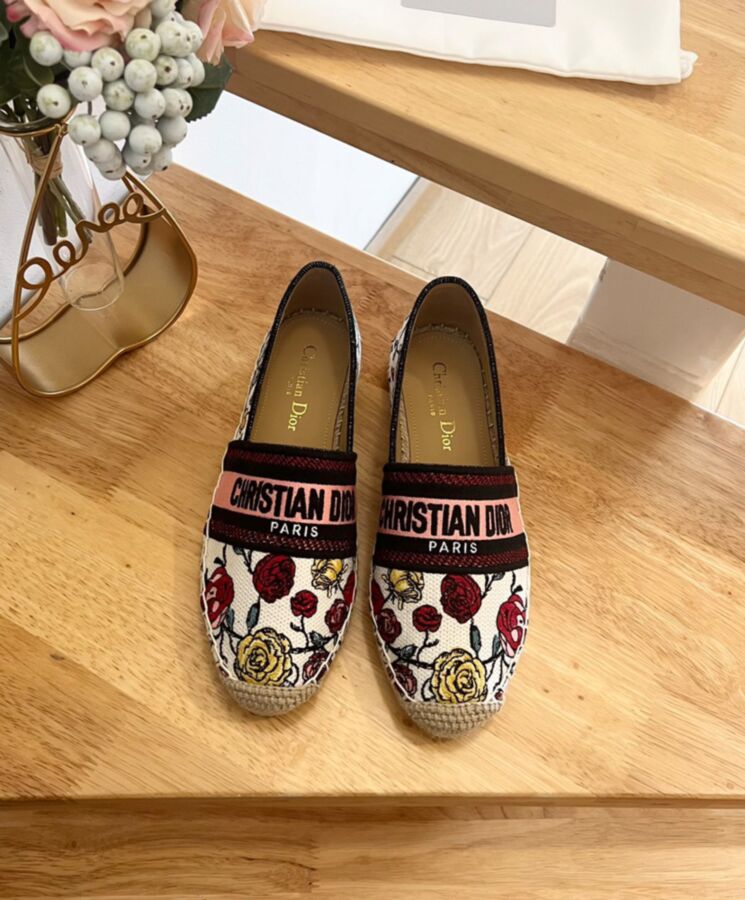 Dior Womens Granville Espadrille Pink-2