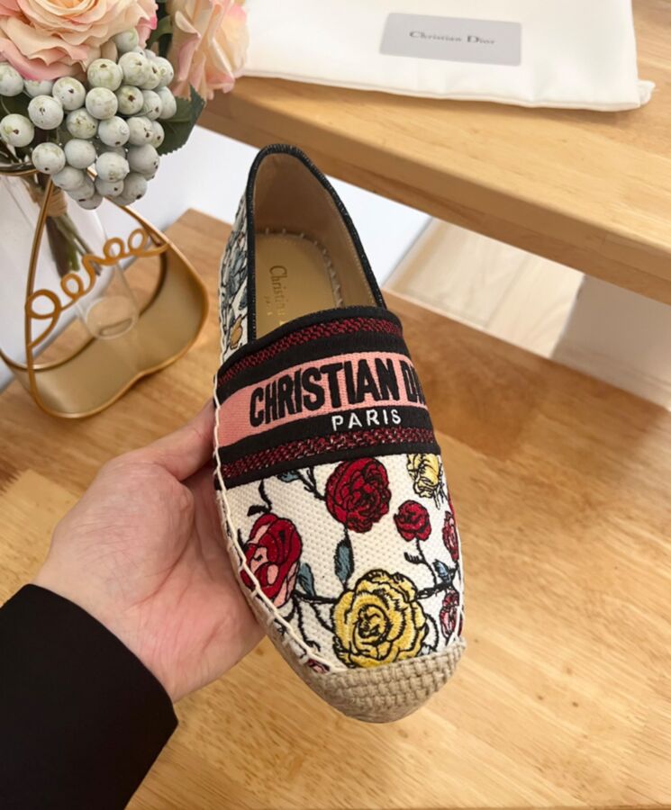 Dior Womens Granville Espadrille Pink-7