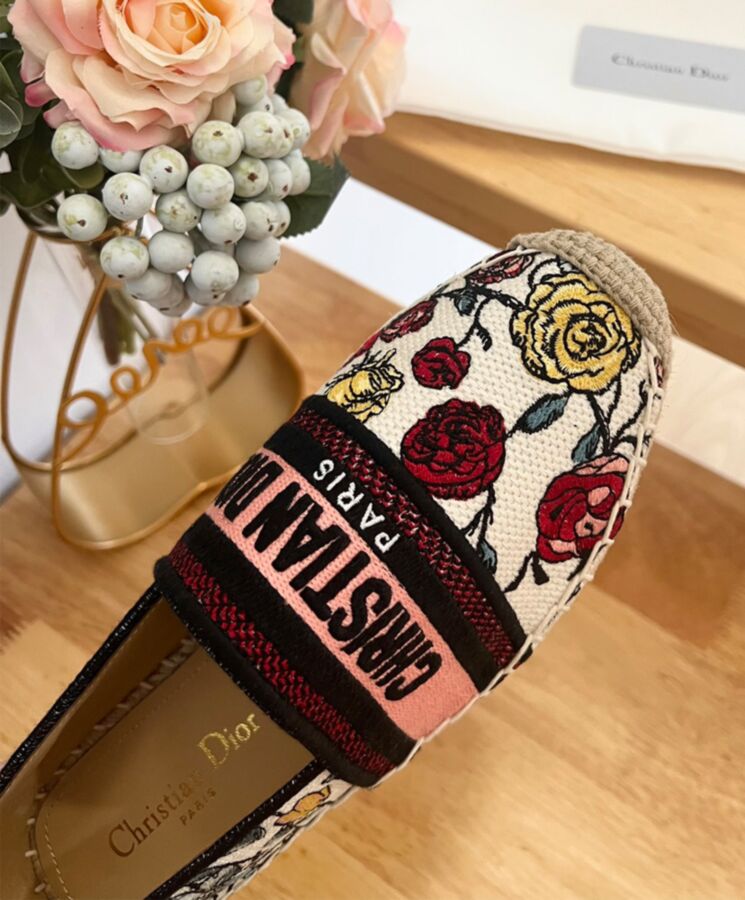 Dior Womens Granville Espadrille Pink-9