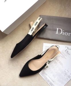 Dior Womens Jadior Ballerina Black-3