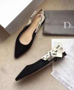 Dior Womens Jadior Ballerina Black-4