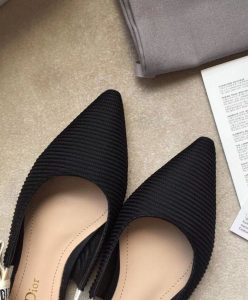 Dior Womens Jadior Ballerina Black-6