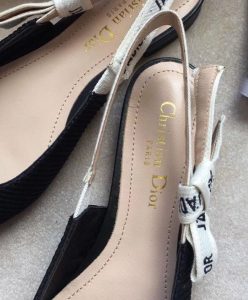 Dior Womens Jadior Ballerina Black-8