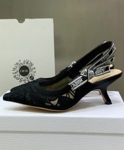 Dior Womens Jadior Slingback Pump Black-5