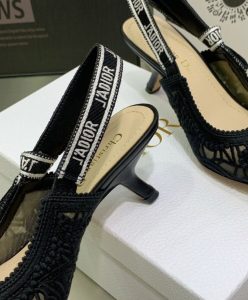 Dior Womens Jadior Slingback Pump Black-8
