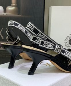 Dior Womens Jadior Slingback Pump Black-9