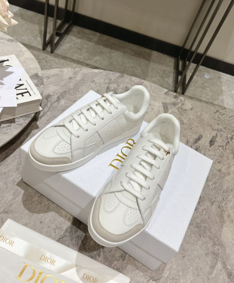 Dior Womens Star Sneaker White-3