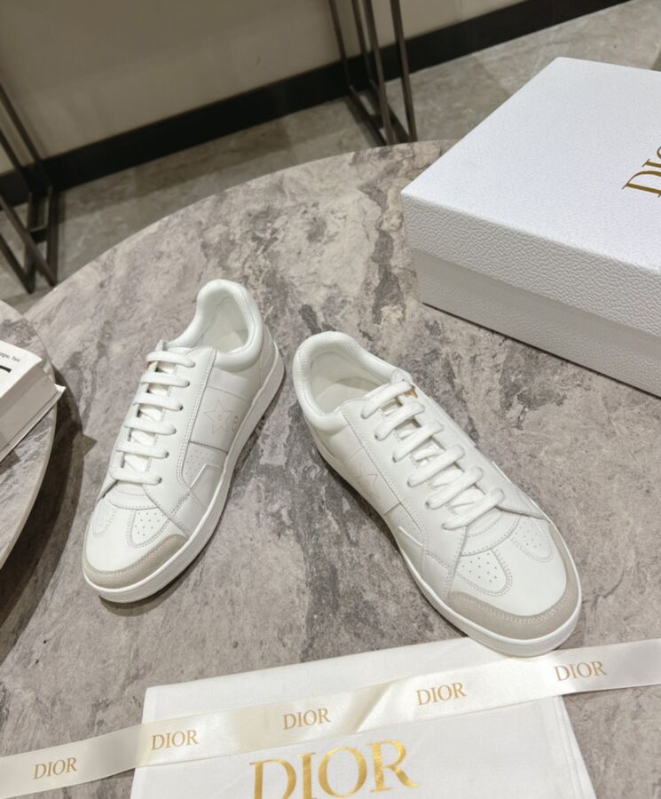 Dior Womens Star Sneaker White-4
