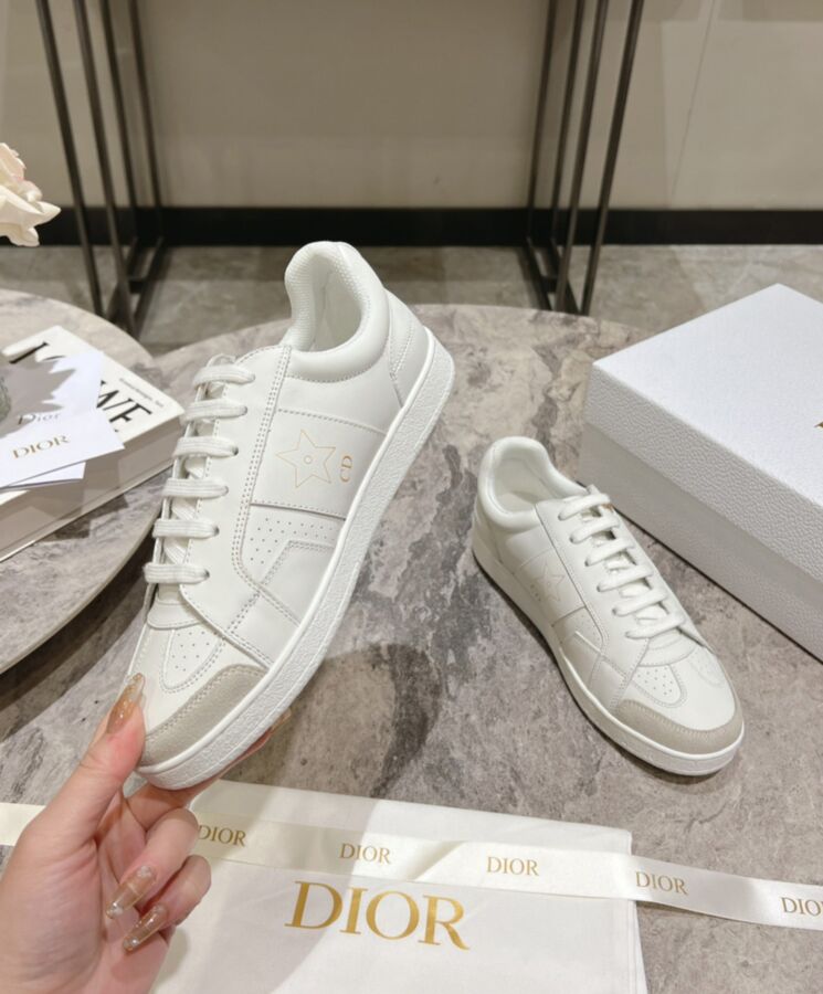 Dior Womens Star Sneaker White-6