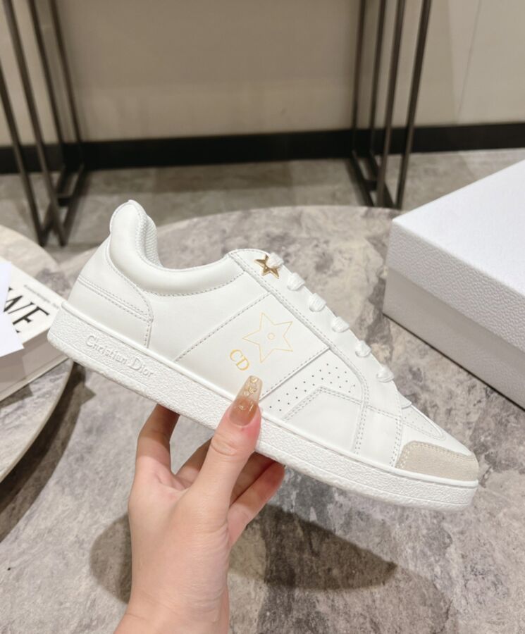 Dior Womens Star Sneaker White-7