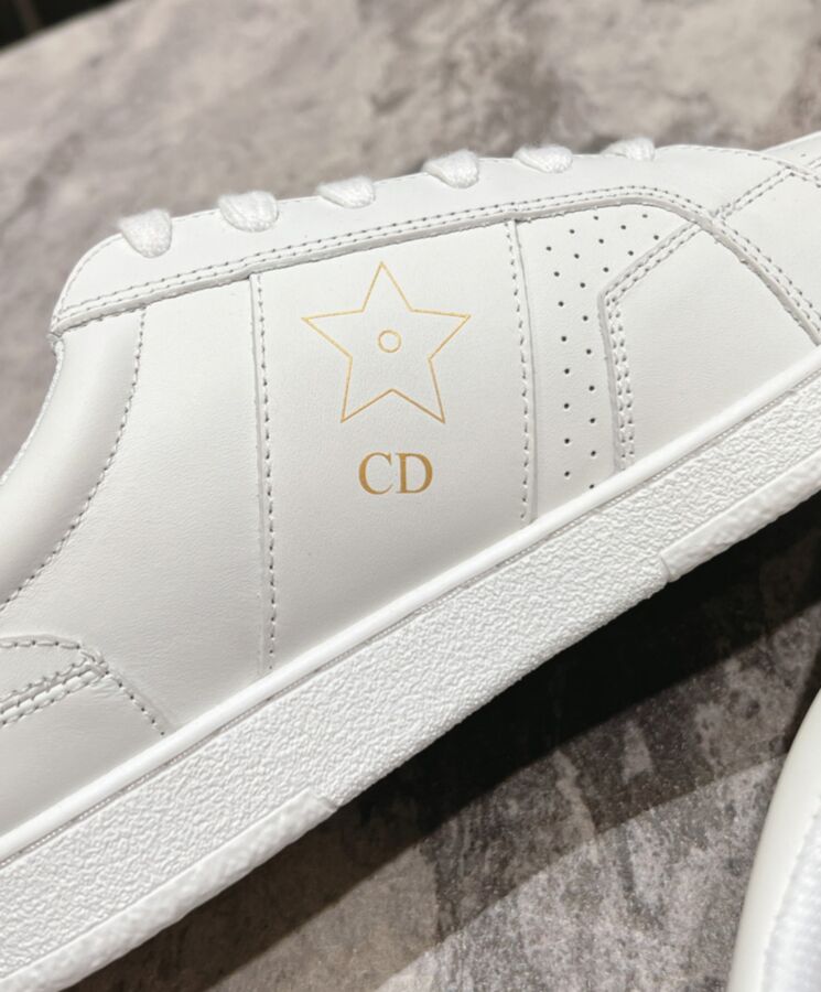 Dior Womens Star Sneaker White-9