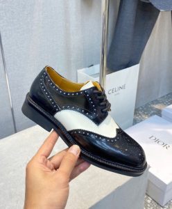 Dior Womens Teddy-d Derby Black-4