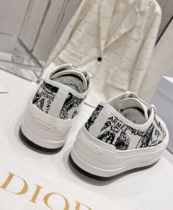 Dior Womens WalknDior Platform Sneaker Cream-7