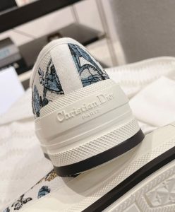 Dior Womens WalknDior Platform Sneaker Dark Blue-8