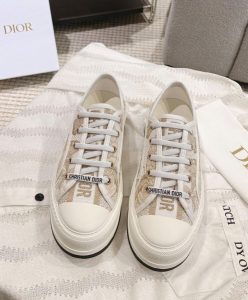 Dior Womens WalknDior Platform Sneaker Golden-2