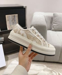 Dior Womens WalknDior Platform Sneaker Golden-7