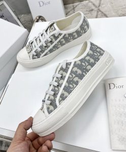 Dior Womens WalknDior Sneaker Gray-5