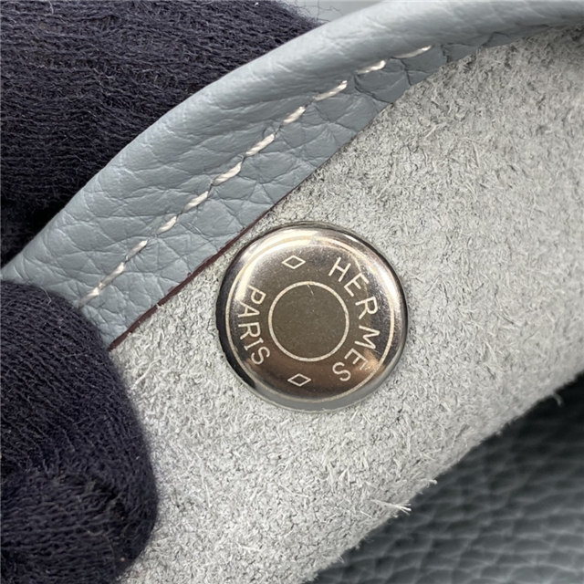 Evelyne PM Shoulder Bag 1189 Blue Lin Clemence Original leather-10.jpg