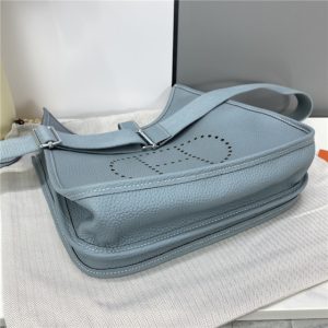 Evelyne PM Shoulder Bag 1189 Blue Lin Clemence Original leather-4.jpg