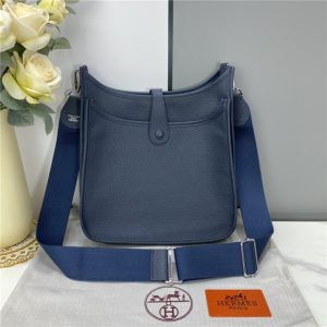 Evelyne PM Shoulder Bag 1189 Dark Blue Clemence Original leather-3.jpg