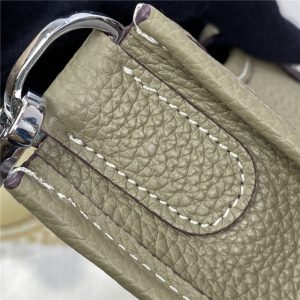 Evelyne PM Shoulder Bag 1189 Gray Clemence Original leather-6.jpg