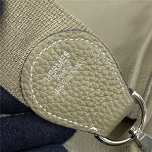 Evelyne PM Shoulder Bag 1189 Gray Clemence Original leather-9.jpg