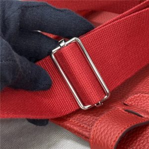 Evelyne PM Shoulder Bag 1189 Red Clemence Original leather-7.jpg