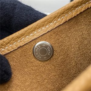 Evelyne PM Shoulder Bag 1189 Tan Clemence Original leather-12.jpg