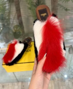 Fendi Womens Baguette Show 8Z8388 Red-4