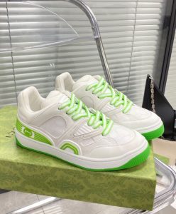 Gucci Unisex Basket Sneaker Green-3