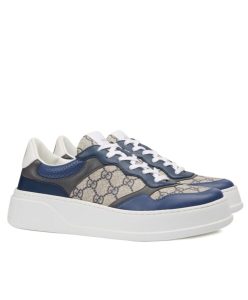 Gucci Unisex GG Sneaker Dark Blue-1