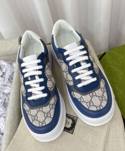 Gucci Unisex GG Sneaker Dark Blue-2