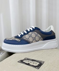 Gucci Unisex GG Sneaker Dark Blue-3