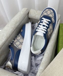 Gucci Unisex GG Sneaker Dark Blue-5