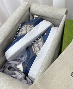 Gucci Unisex GG Sneaker Dark Blue-6