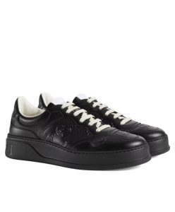 Gucci Unisex GG embossed sneaker Black-1