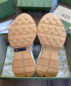 Gucci Unisex Rhyton GG Multicolor Sneaker Yellow-9