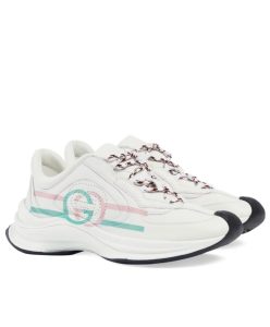Gucci Unisex Run Sneaker 734904 Cream-1