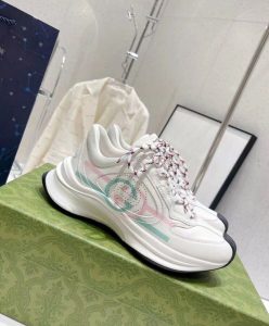 Gucci Unisex Run Sneaker 734904 Cream-5