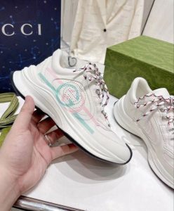 Gucci Unisex Run Sneaker 734904 Cream-6