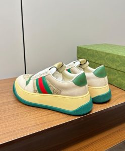 Gucci Unisex Screener Sneaker With Web 777102-5