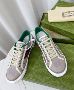 Gucci Unisex Tennis 1977 Jumbo GG Sneaker 725879 Purple-3