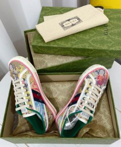 Gucci Unisex Tennis 1977 sneaker 731950 Coffee-6