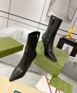 Gucci Womens Ankle Boot 761988 Black-4