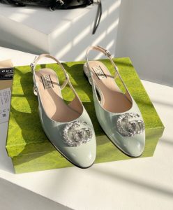 Gucci Womens Ballerina With Double G 762765-2