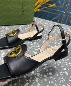 Gucci Womens Blondie Sandal 729957 Black-9