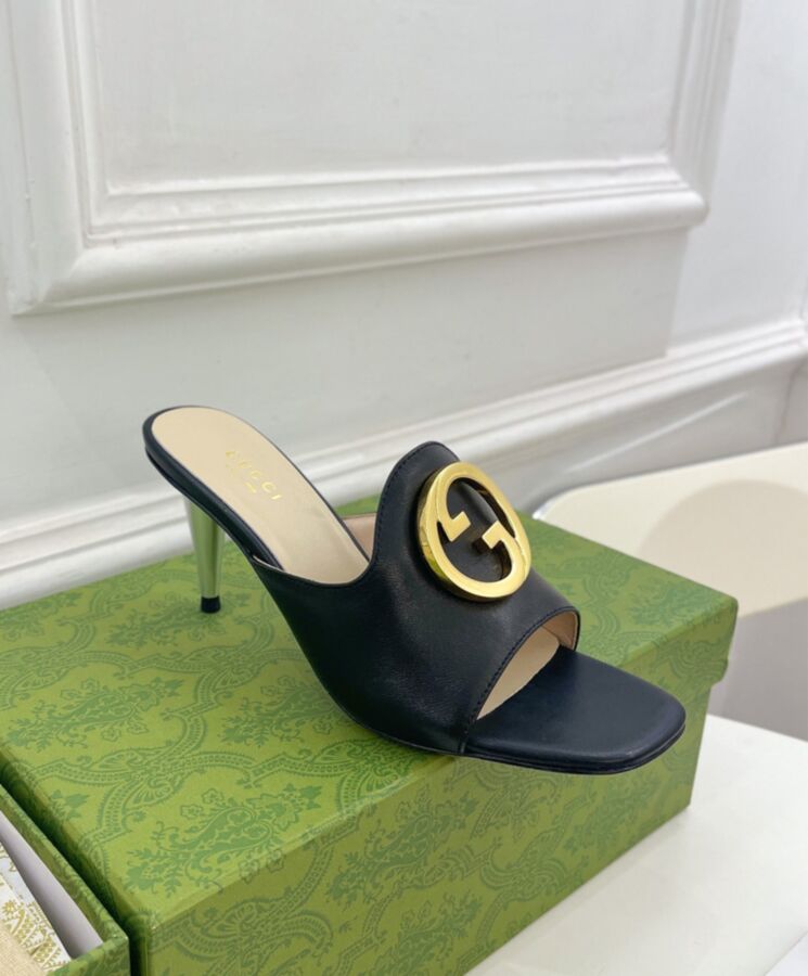 Gucci Womens Blondie Slide Sandal 723391-4