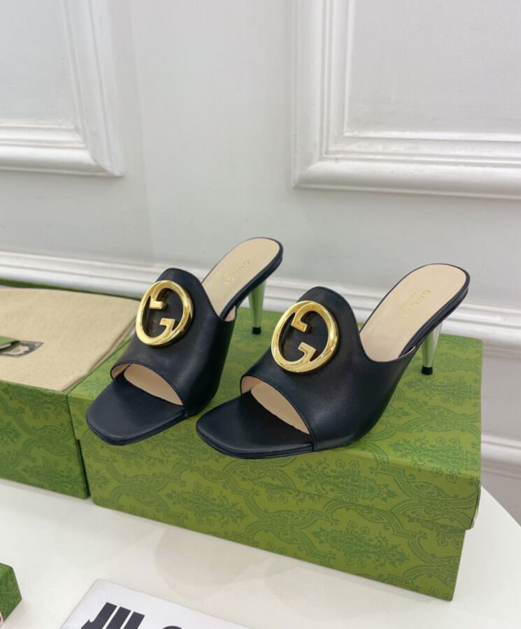 Gucci Womens Blondie Slide Sandal 723391-5