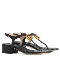 Gucci Womens Double G Sandal 674840-1