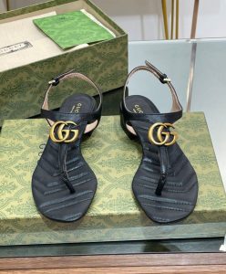 Gucci Womens Double G Sandal 674840-2